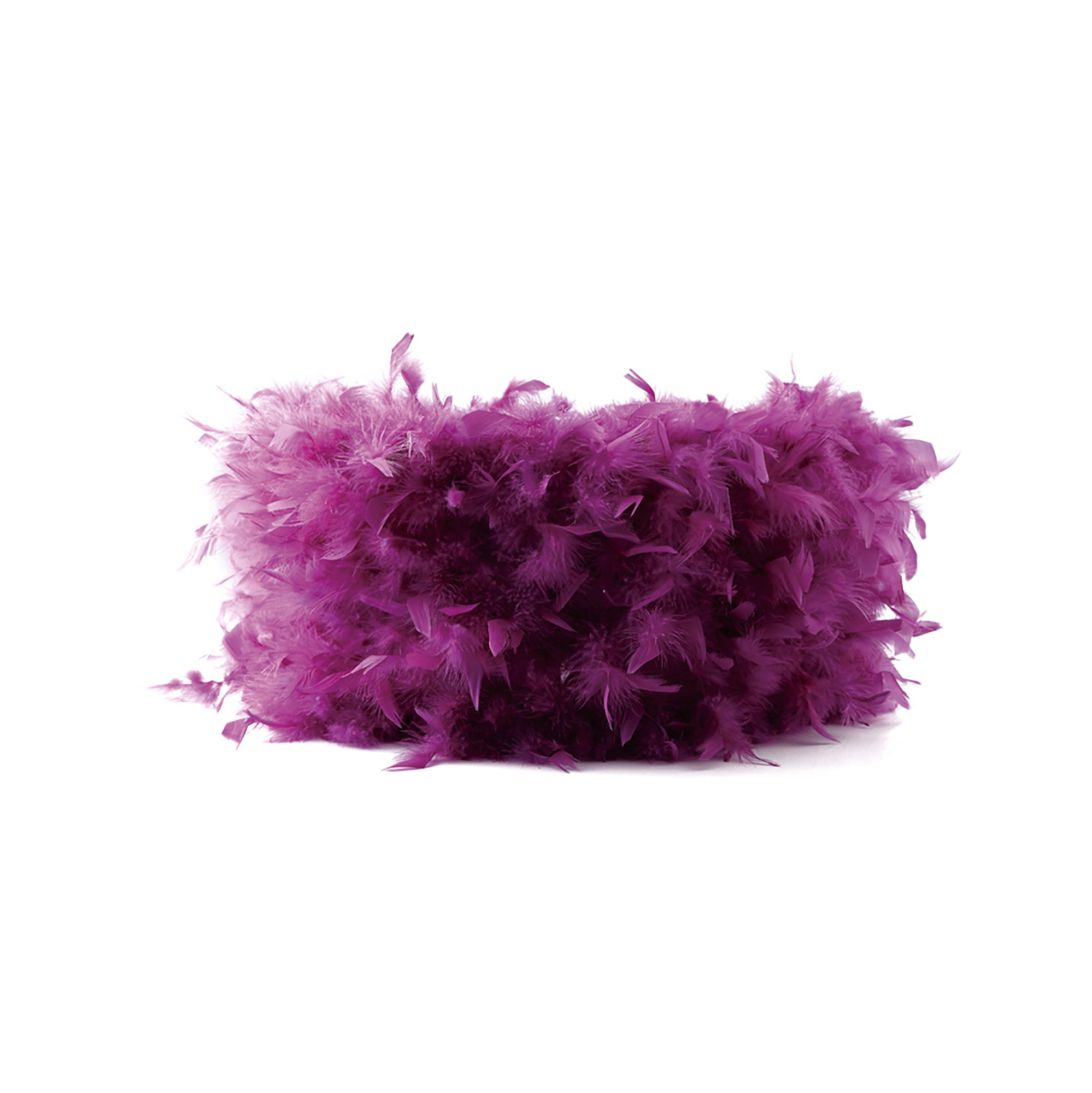 ILS10628  Arqus 33cm Feather Shade Aubergine